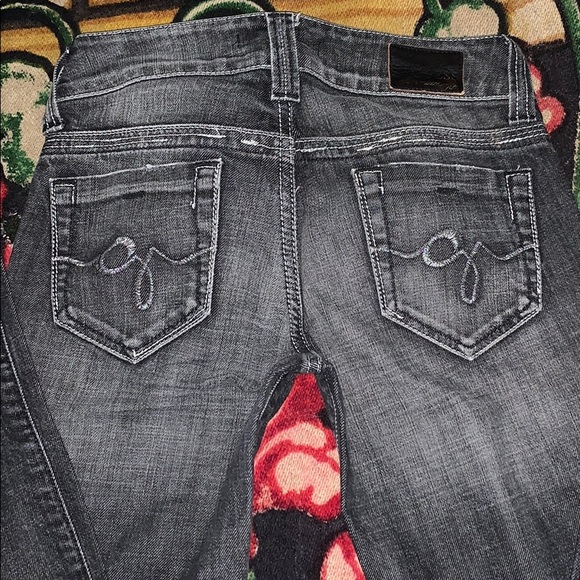 Guess jeans black straight size 26 - Picture 2 of 4